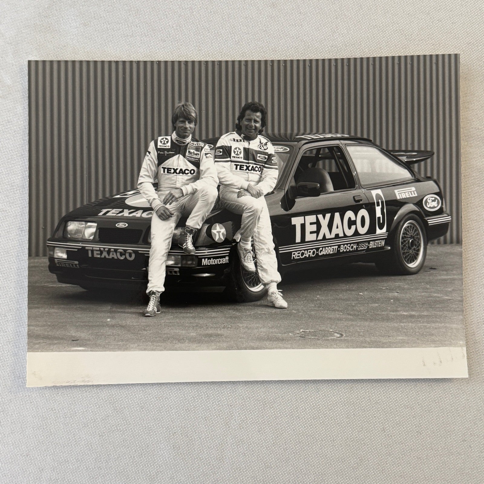 1987 Ford Sierra Cosworth XR4Ti Racing Team Press Kit Photos GERMAN