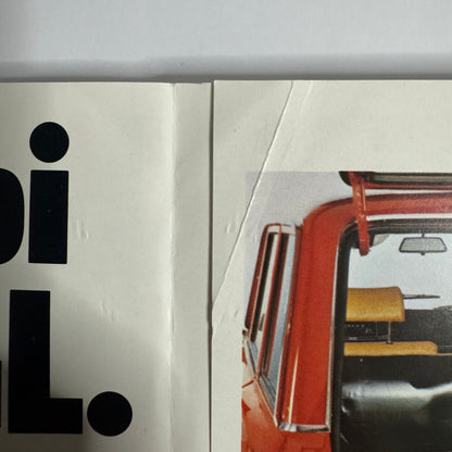 Lada 1200 and 1500 GL Car Sales Brochure Catalog Advertising German Text Vintage