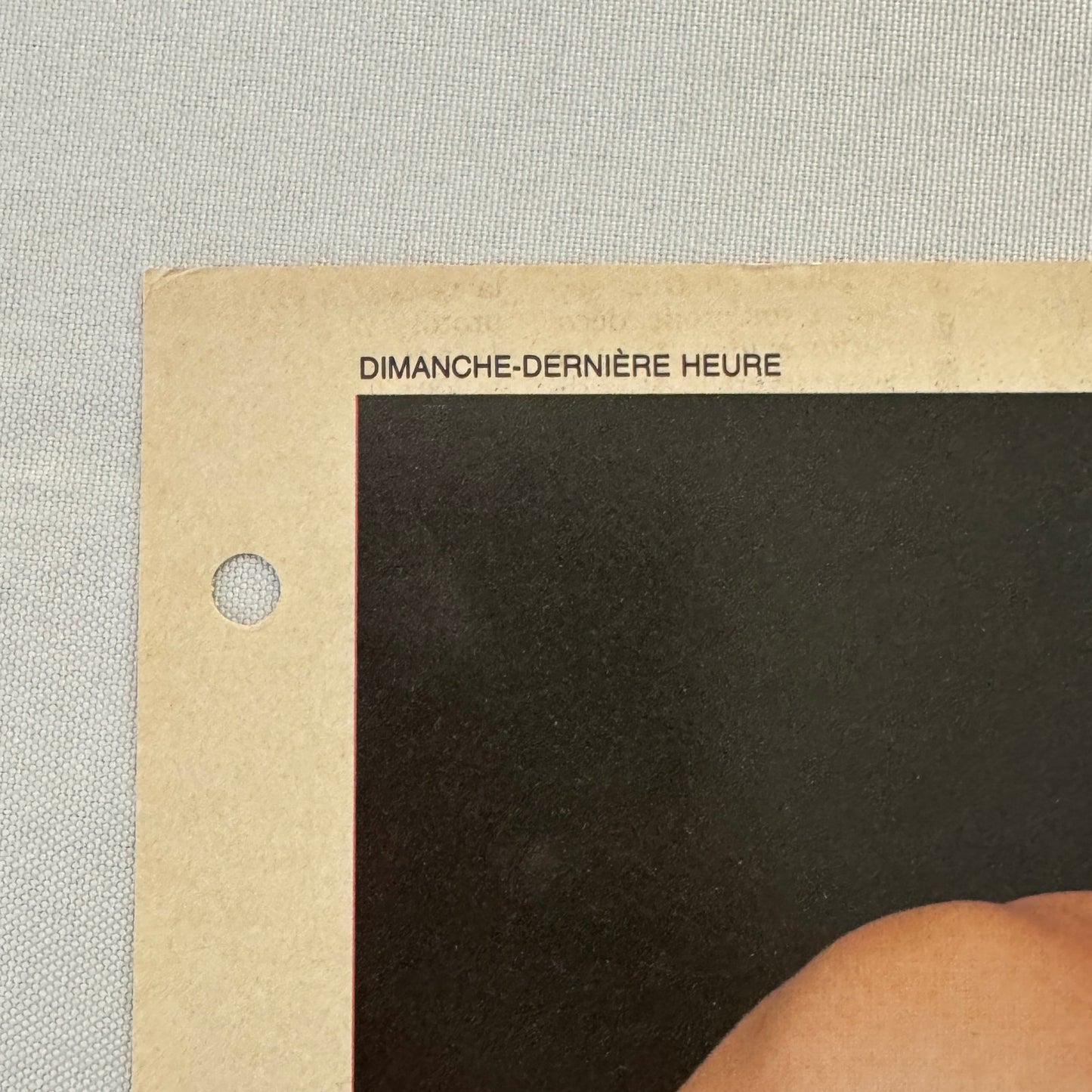 Vintage Wrestling Print Insert Masked Wrestler Superstar 1983