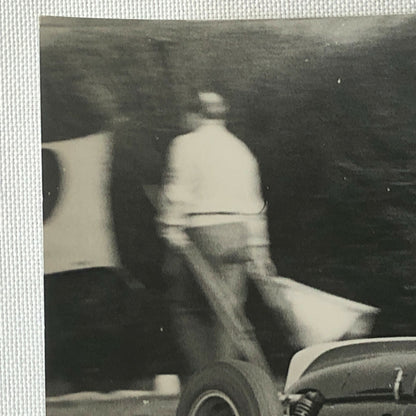 Vintage Racing Car Photo Photograph Print - Tag RE302