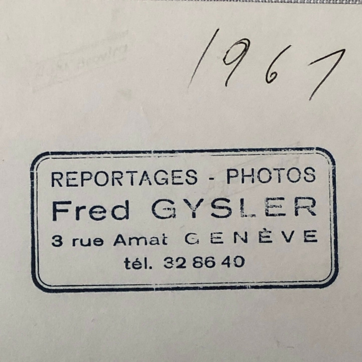 Vintage Racing Photo Photograph Stirling Moss Lotus Car 1967 Fred Gysler 