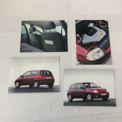 2000 Renault Clio Car Press Kit Brochure GERMAN Text