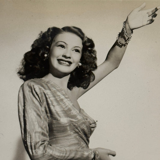Dulcina de Moraes Actress Vintage Photo Photograph Print Brazil Brazilian Brasil