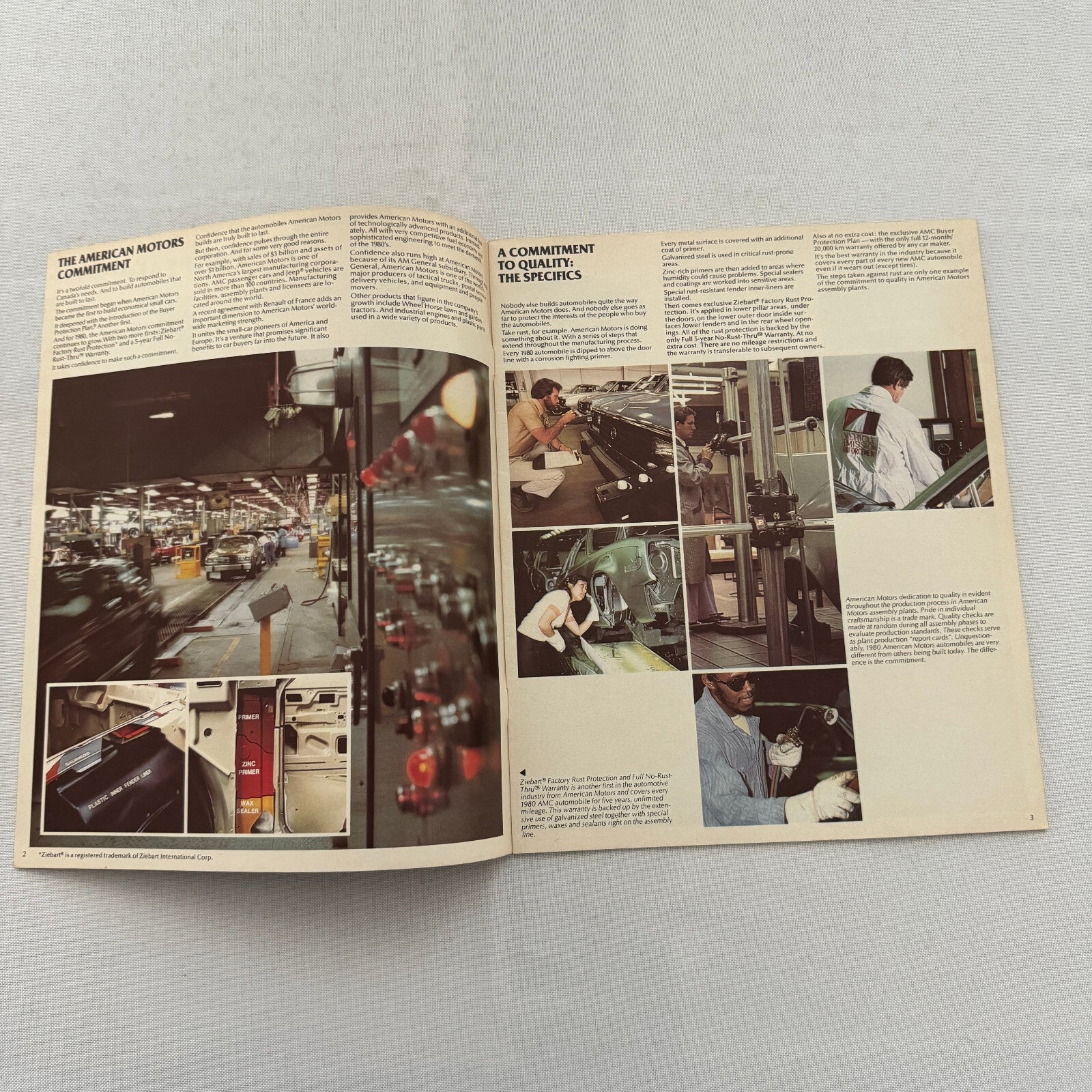 1980 AMC Car Sales Brochure Catalog AMC Spirit AMX Concord Pacer Eagle 4WD