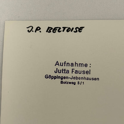 Vintage Racing Photo JP Beltoise 1969 German Grand Prix Motorsport Photograph