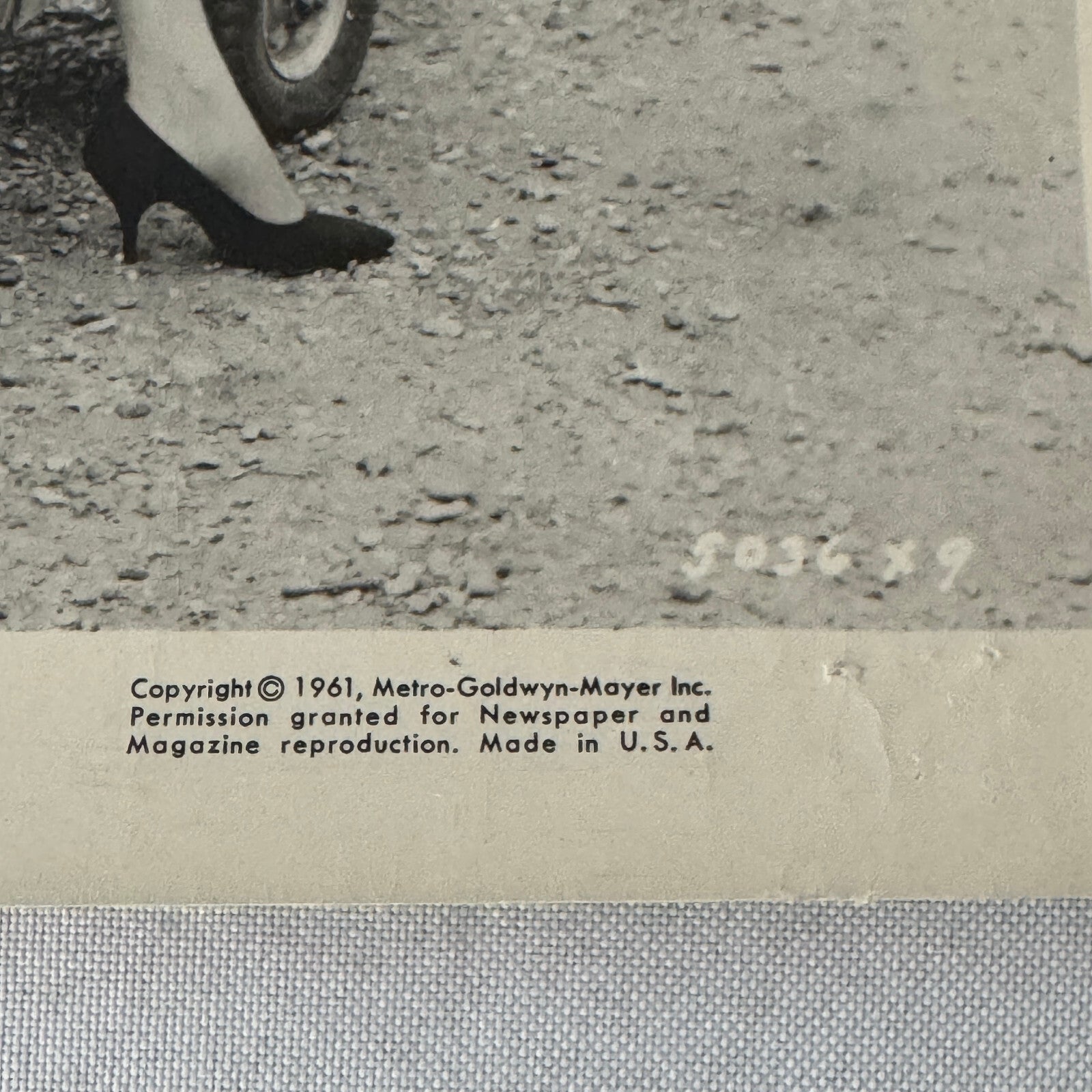 Vintage Movie Still Press Photo Photograph The Green Helmet 1961 MGM