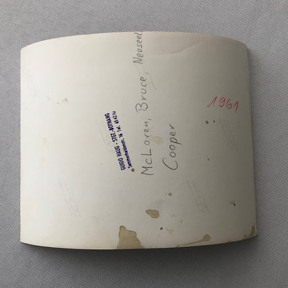 Vintage Solitude Grand Prix Racing Photo Photograph Bruce McLaren Cooper 1961