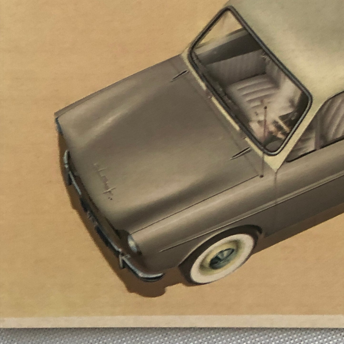 Vintage DAF Car Postcard Post Card Automobile Advertising