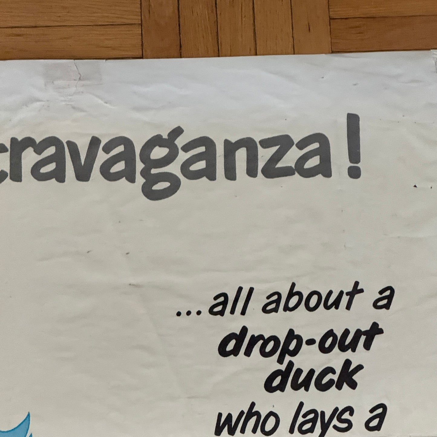 Vintage Disney Movie Poster $1,000,000 Duck Walt Disney Film Million Dollar Duck