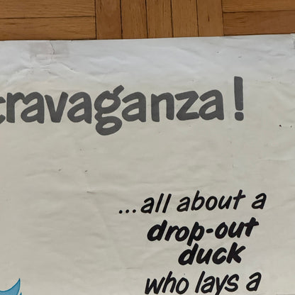 Vintage Disney Movie Poster $1,000,000 Duck Walt Disney Film Million Dollar Duck