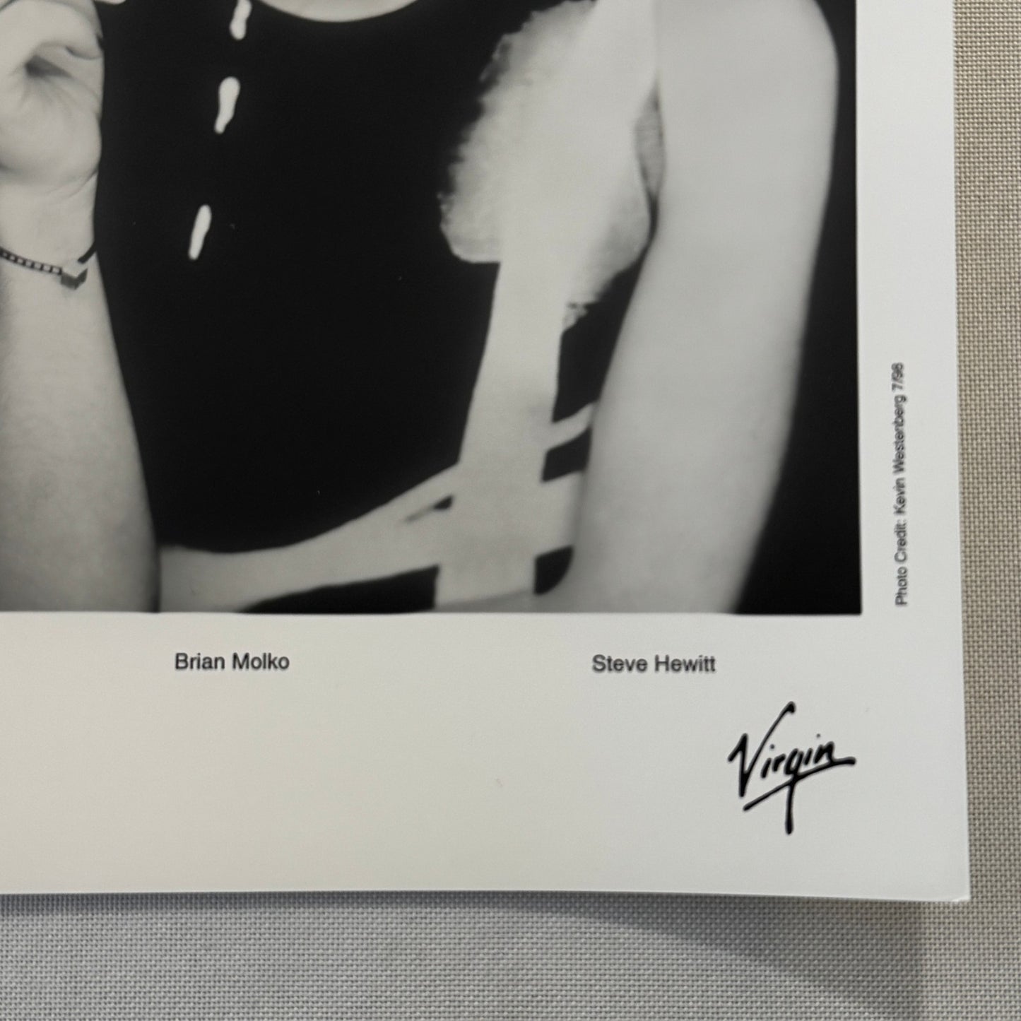 Placebo Music Publicity Press Photo Photograph Steve Hewitt Stefan Oldsal