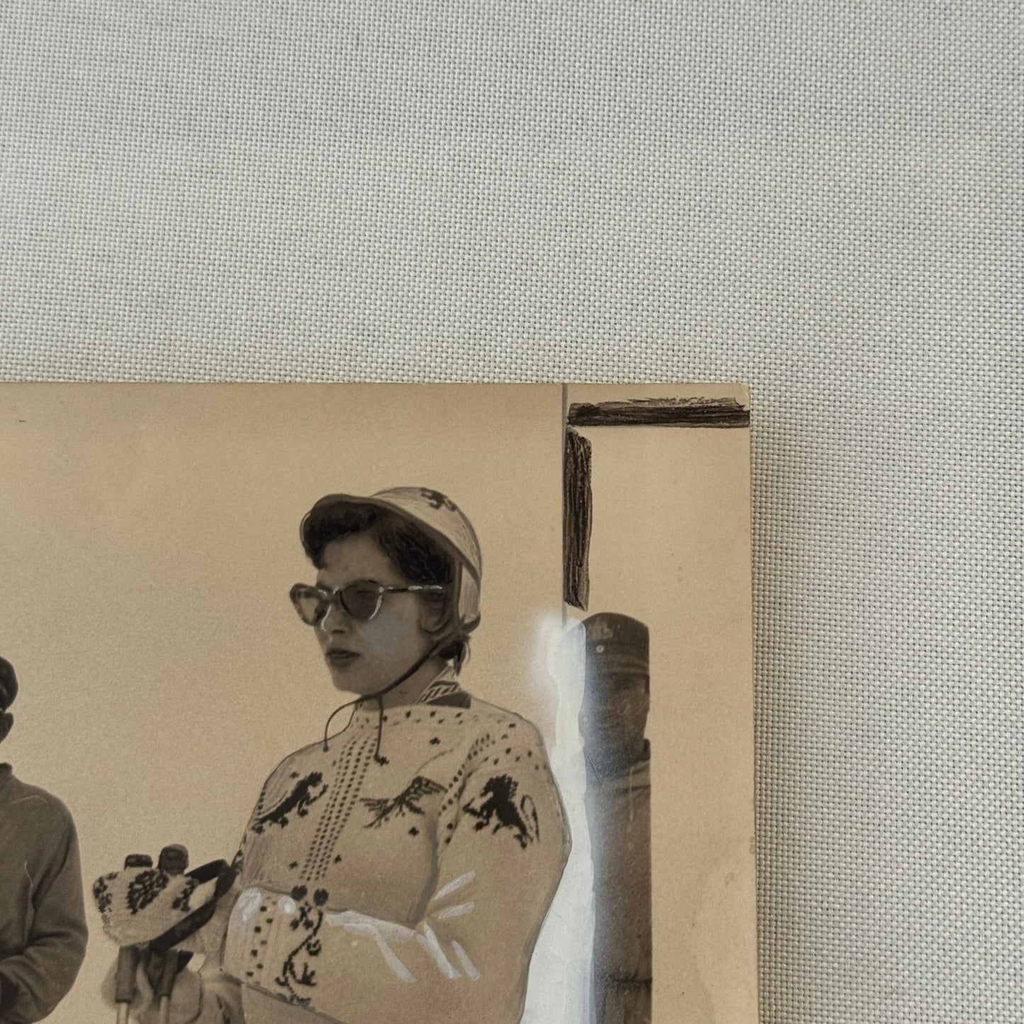 Shah of Persia Mohammad Reza Pahlavi Queen Soraya Vintage Press Photo Ski Iran