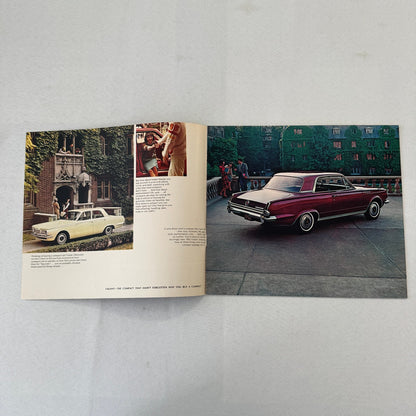 1965 Plymouth Valiant Car Sales Brochure Catalog Advertising Vintage