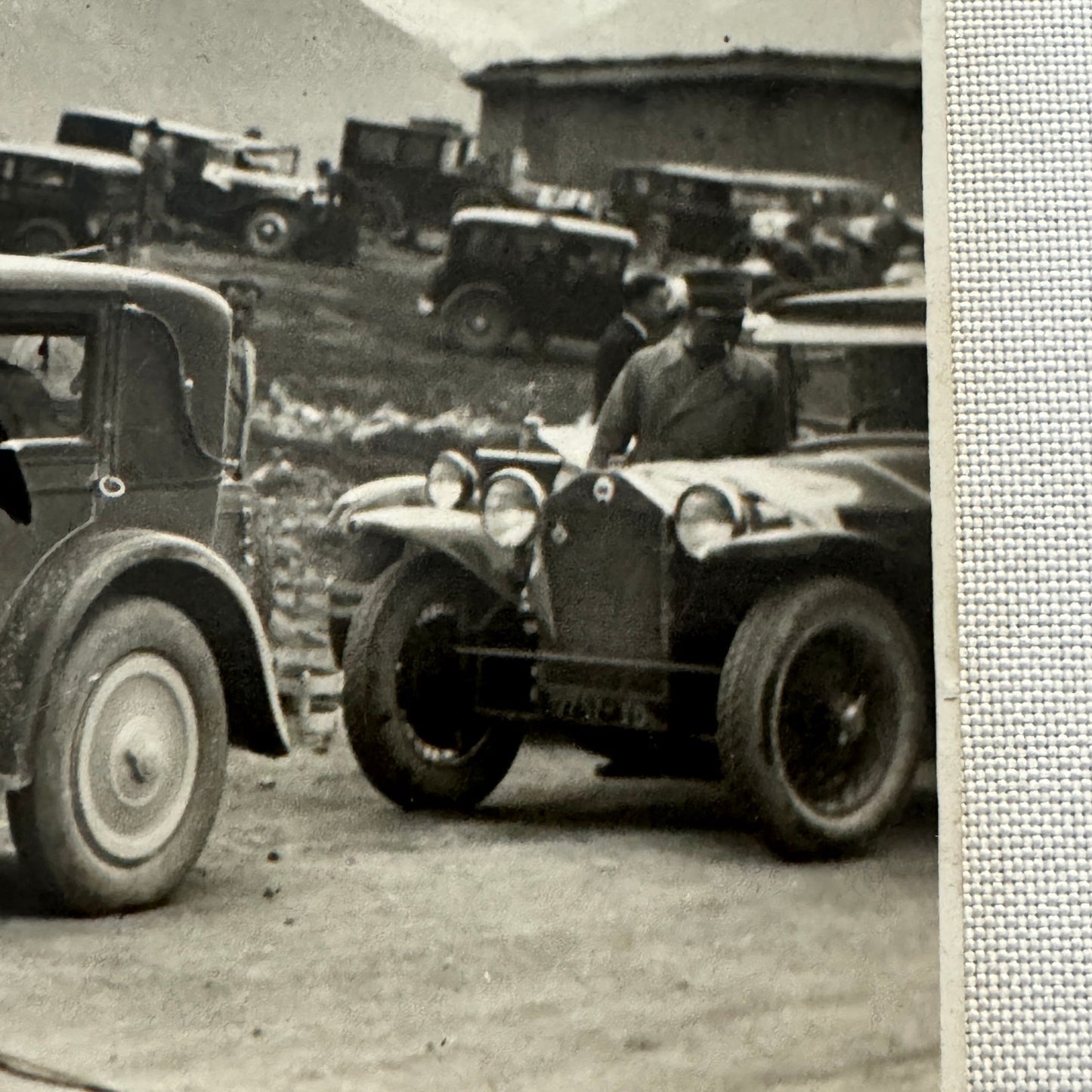 Vintage Car Automobile Photo Photograph Print Italian Italy