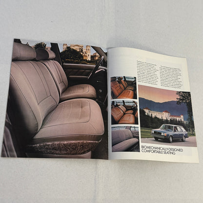 1981 Renault 18i Car Sales Brochure Catalog Vintage Advertising