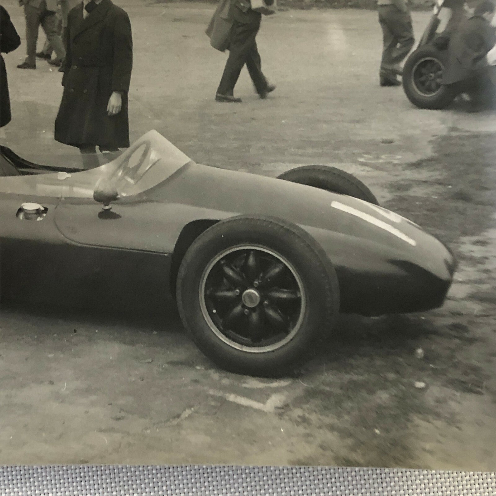 Vintage Grand Prix Car Racing Photo Photograph Print 