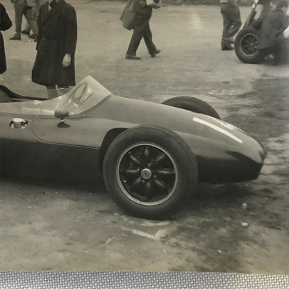 Vintage Grand Prix Car Racing Photo Photograph Print 
