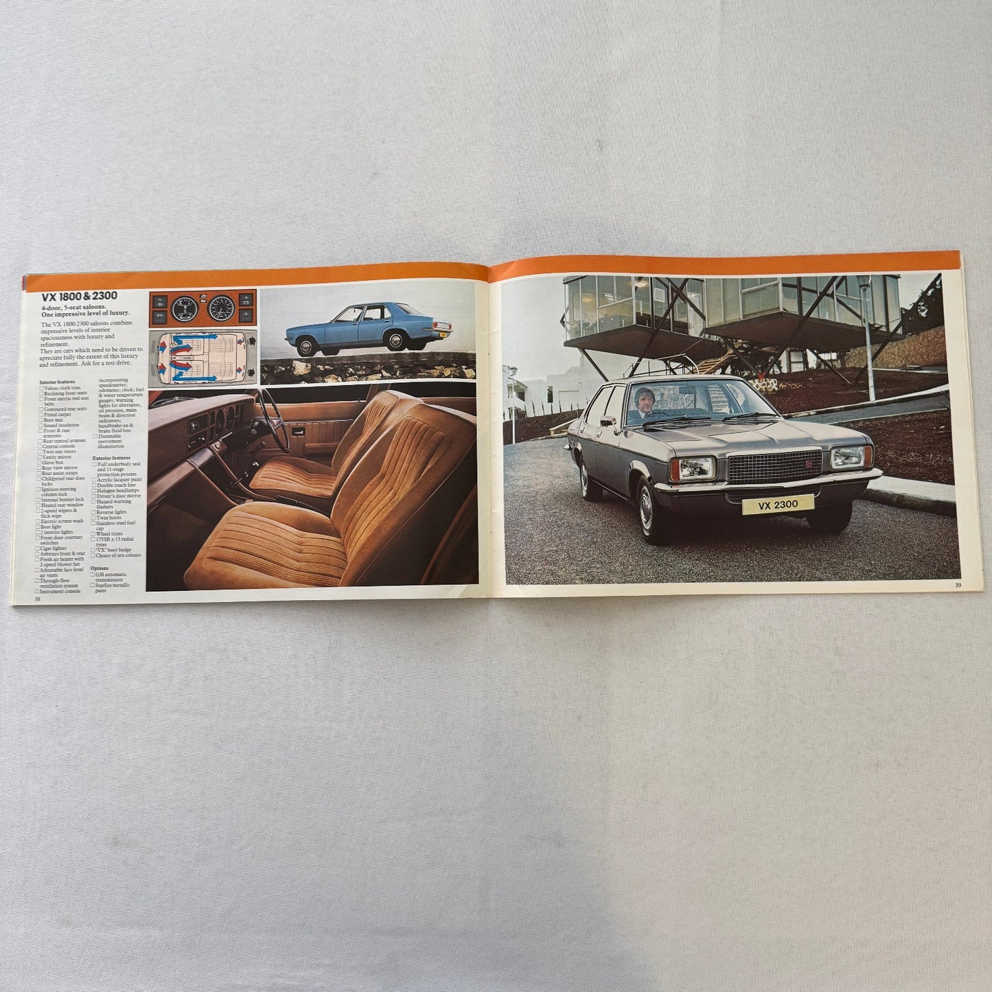 1978 Vauxhall Car Sales Brochure Catalog Chevette Viva Cavalier VX Series UK