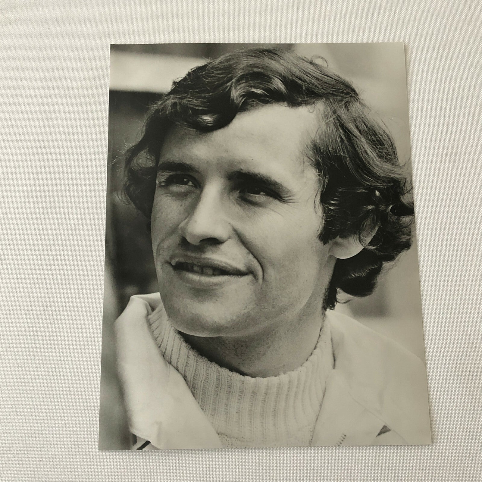 Vintage Racing Photo Photograph Jacky Ickx Driver Portrait 