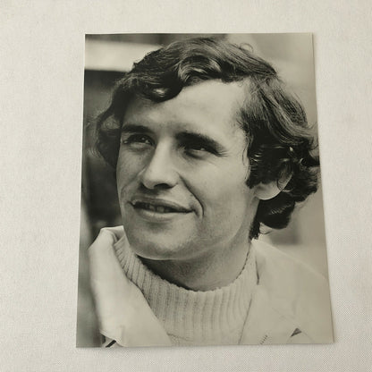 Vintage Racing Photo Photograph Jacky Ickx Driver Portrait 