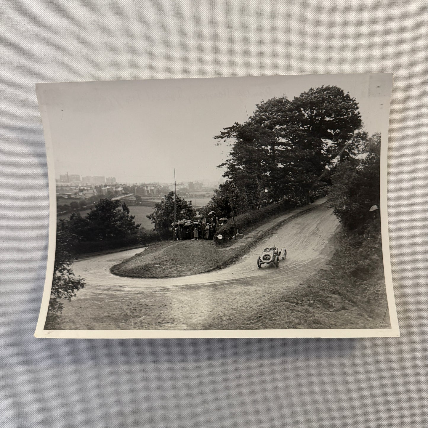 1922 Tourist Trophy TT Race Racing Photo Photograph Vintage Vauxhall Car