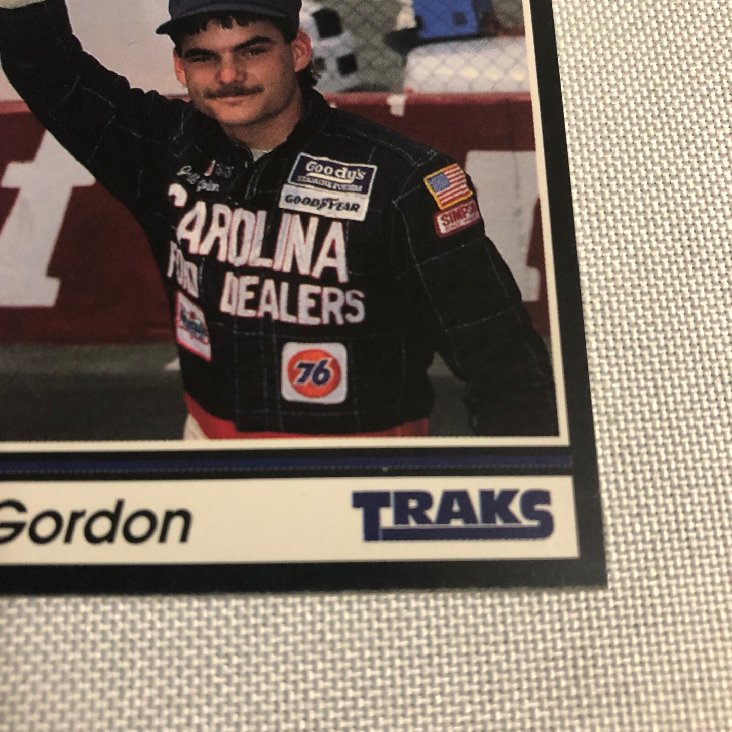1991 Traks Jeff Gordon Rookie Card RC #1
