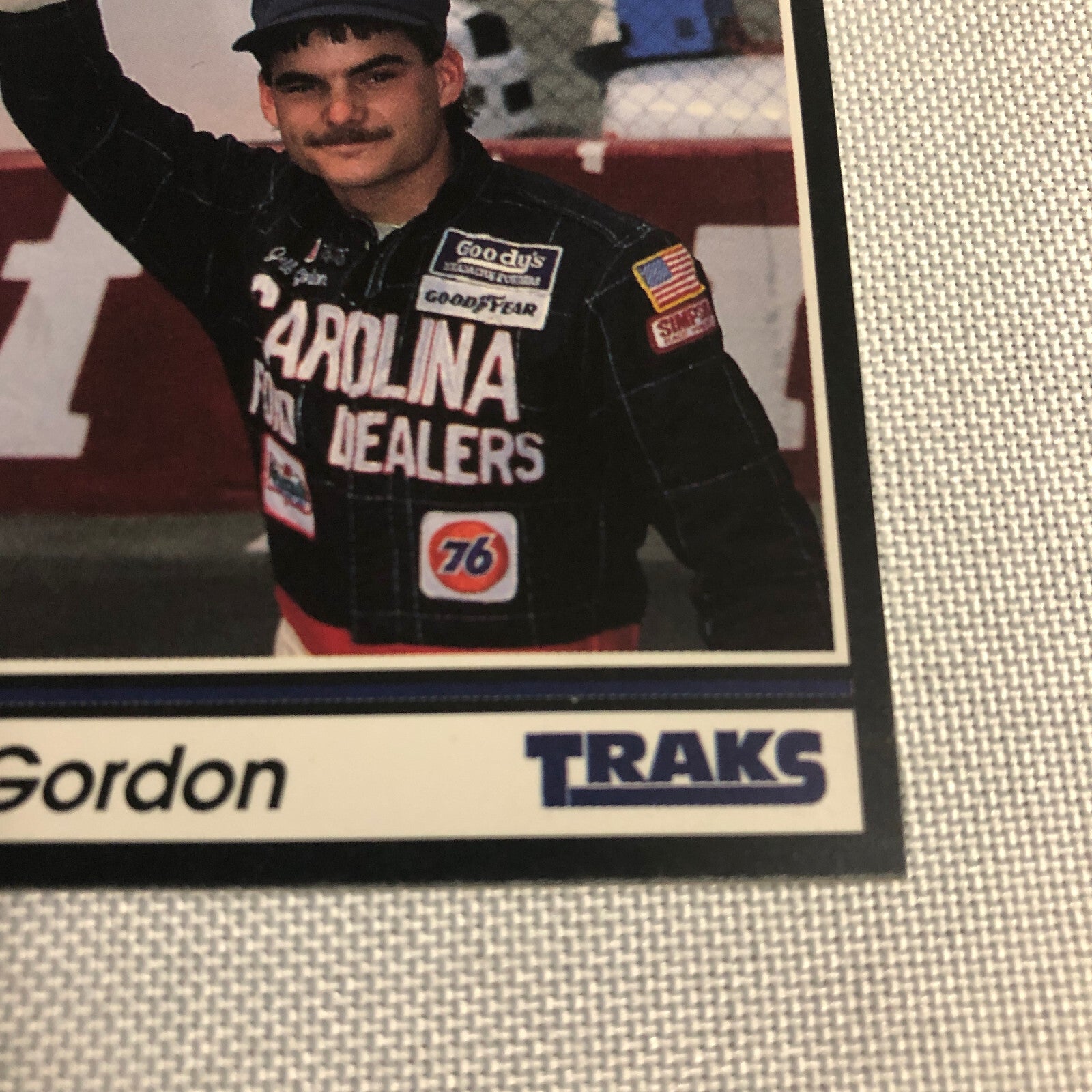 1991 Traks Jeff Gordon Rookie Card RC #1