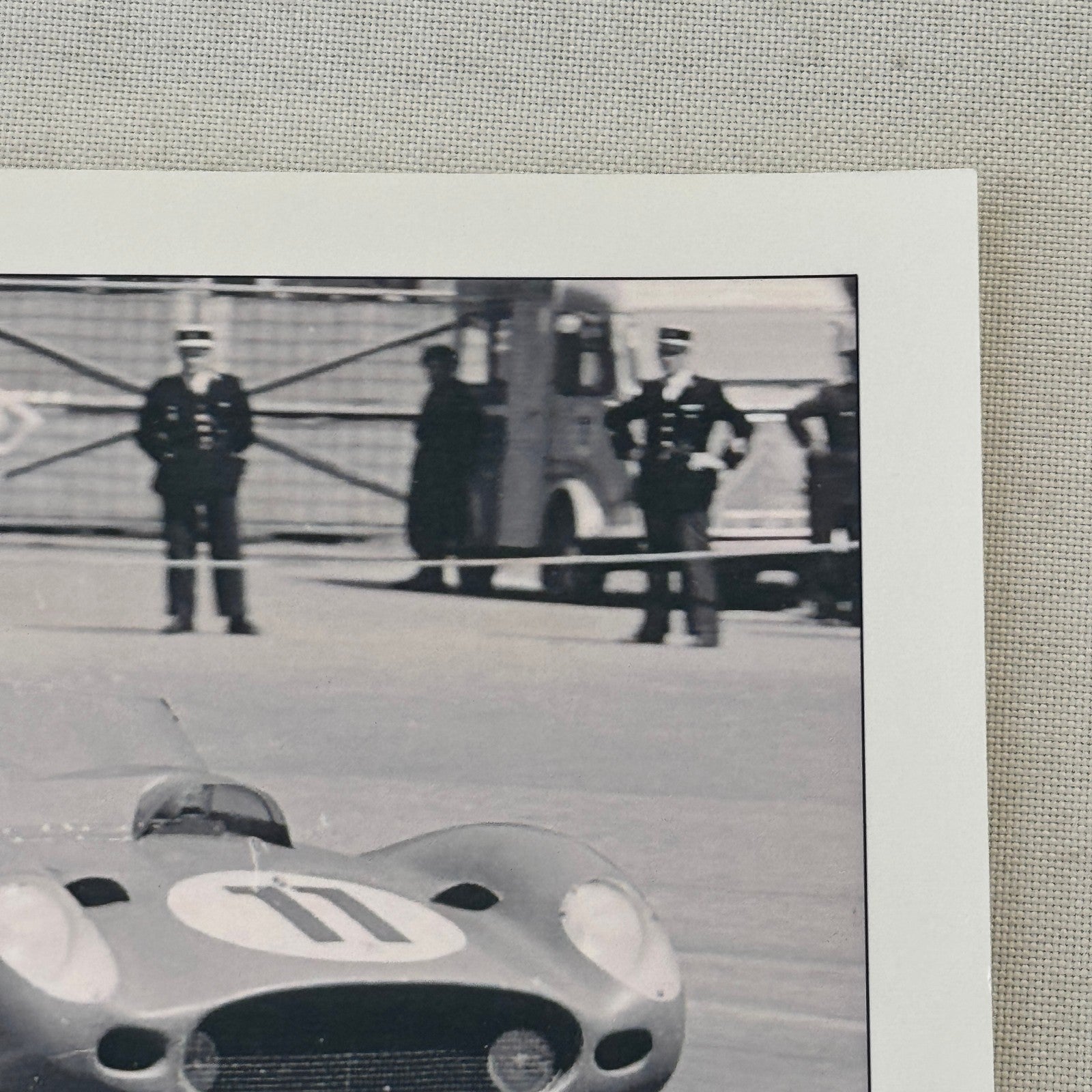 Ferrari 250 Testarossa Paul Frere 1960 24 Hours of LeMans Racing Photo Modern