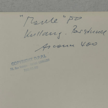 1980 Rallye Monte Carlo Press Photo Photograph DPPI Rally Car