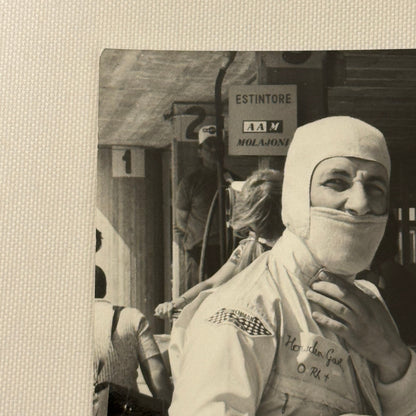 Vintage Racing Photo 1972 Rome Grand Prix Howden Ganley and Peter Gethin