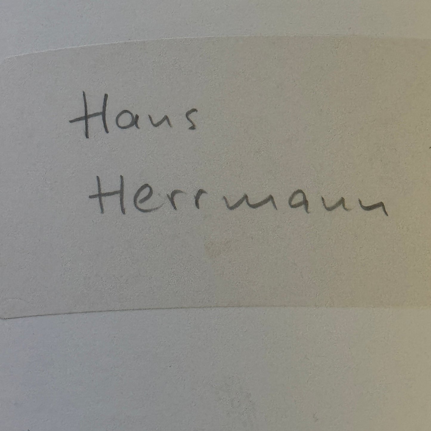 Vintage Porsche Racing Press Photo Hans Hermann Driver Werkfoto