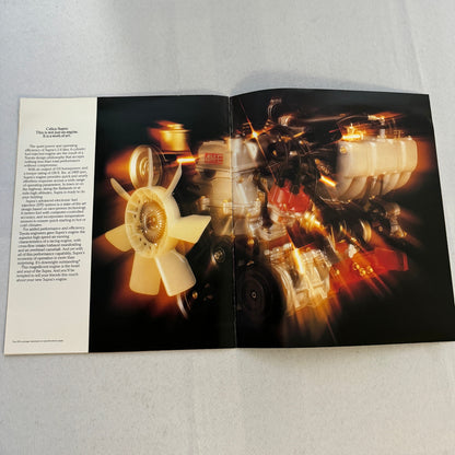 1980 Toyota Celica Supra Sales Brochure Catalog Advertising