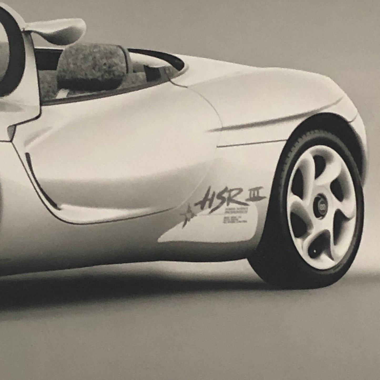 Mitsubishi HSR III Concept Car Photo Photograph Lot of 2