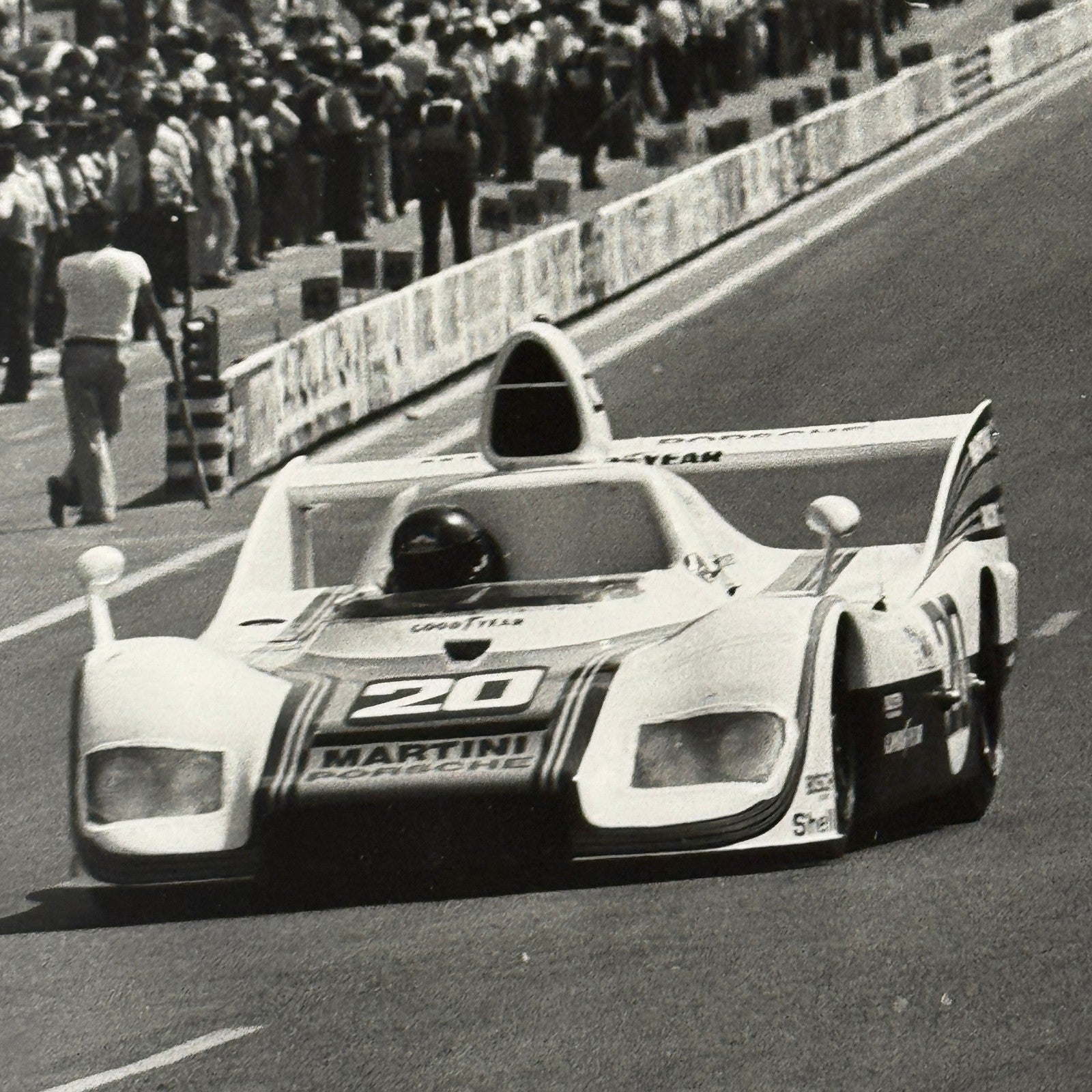 Porsche 936 Race Car Photo Photograph Print Vintage