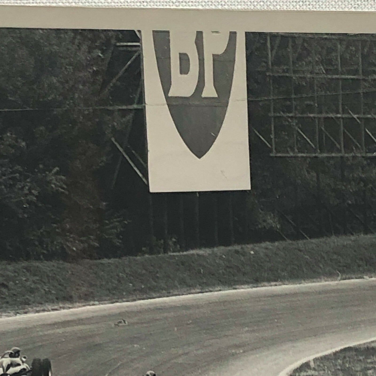 Vintage Grand Prix Car Racing Photo Photograph - Graham Hill + Bernard Cahier 