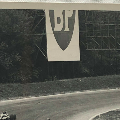 Vintage Grand Prix Car Racing Photo Photograph - Graham Hill + Bernard Cahier 