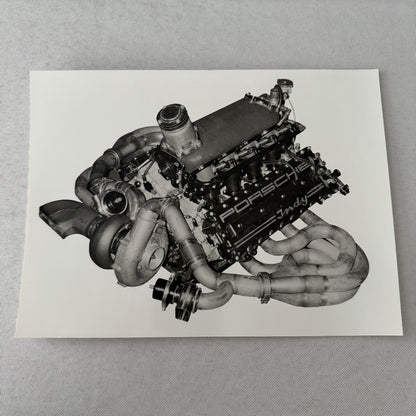 Porsche March 89 P Factory Press Photo Photograph Print Werkfoto Indy Racing