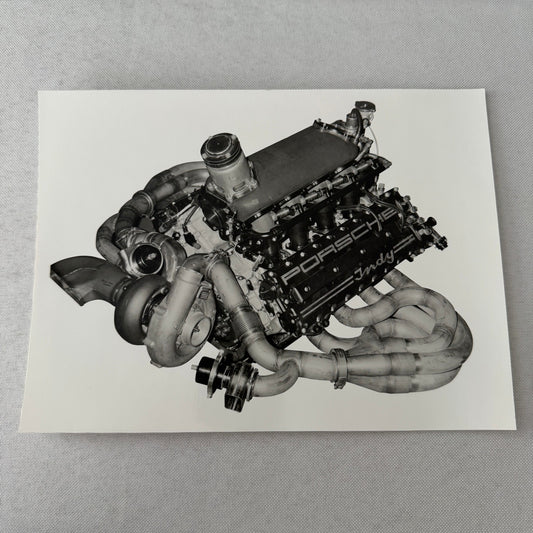 Porsche March 89 P Factory Press Photo Photograph Print Werkfoto Indy Racing