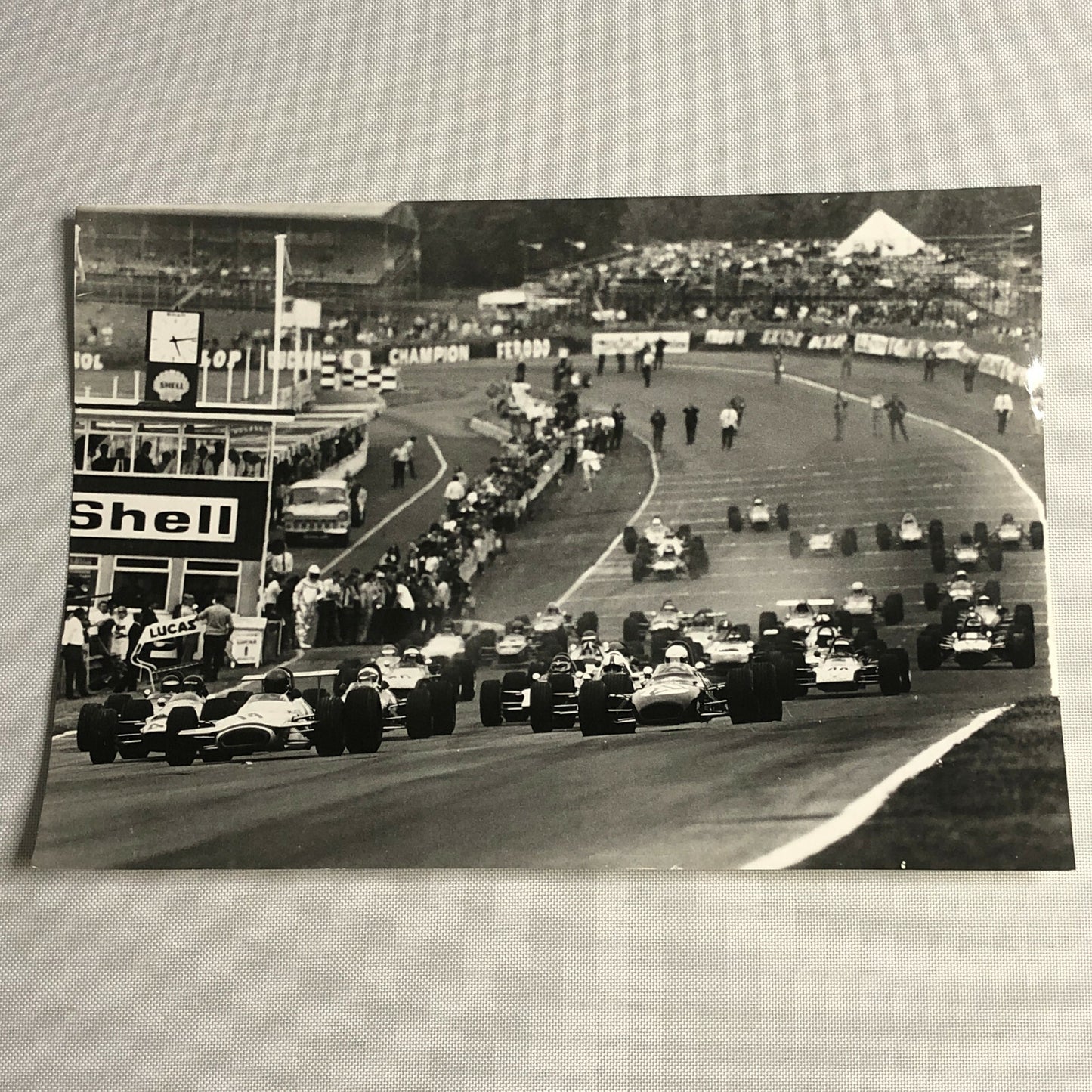 Vintage Grand Prix Car Racing Driver Photo Photograph - Toni Temburg