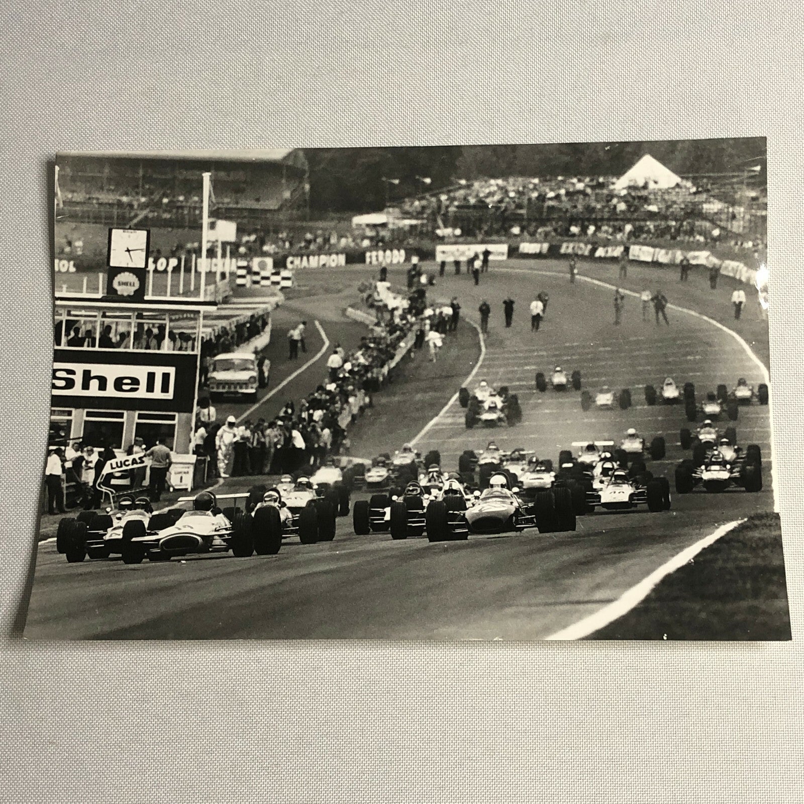 Vintage Grand Prix Car Racing Driver Photo Photograph - Toni Temburg