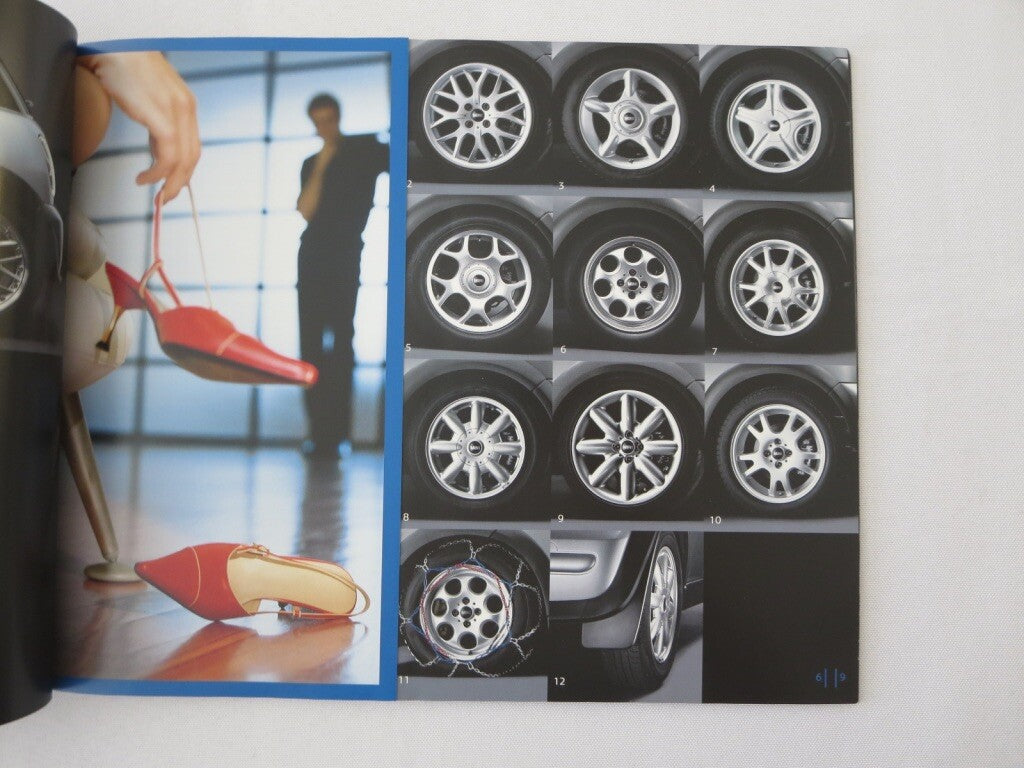 2003 BMW & Mini Mini Lifestyle Accessories Press Kit Brochure Catalog