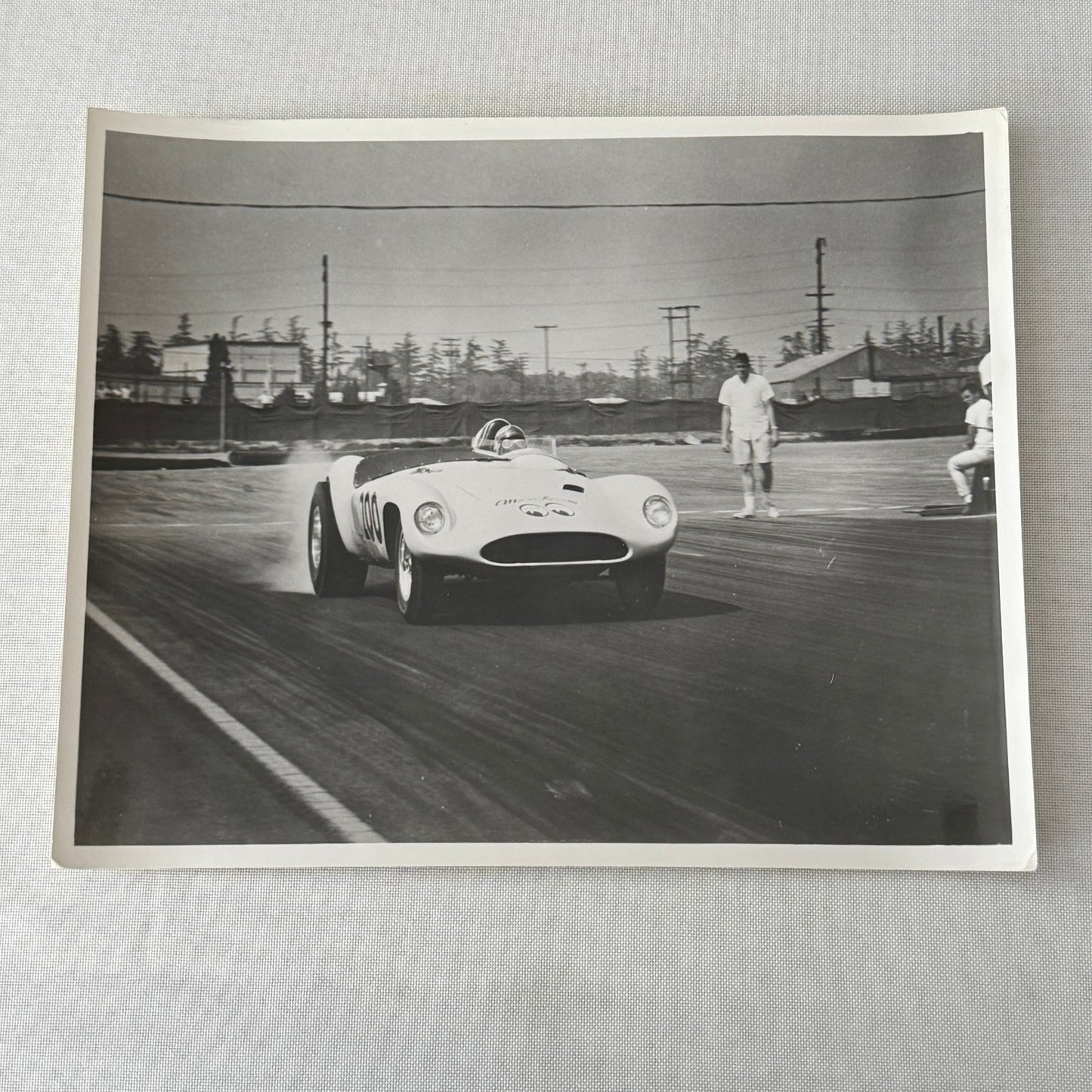 Vintage Dragster Drag Racing Photo Photograph Dean Moon Moonbeam Devin Car