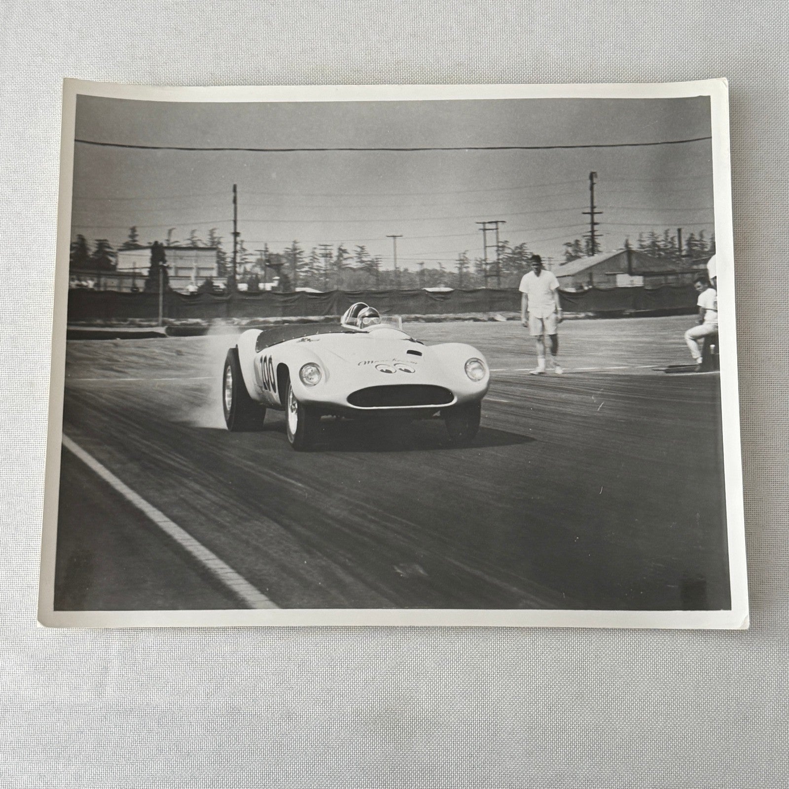 Vintage Dragster Drag Racing Photo Photograph Dean Moon Moonbeam Devin Car