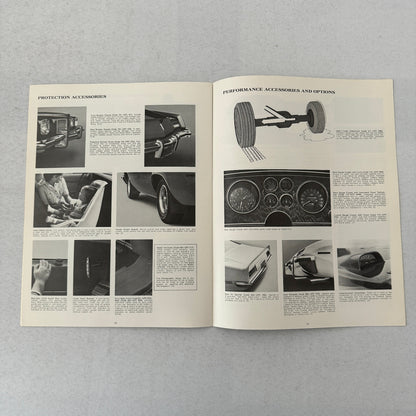 1973 Pontiac ACCESSORIES Sales Brochure Catalog Firebird Ventura GTO Catalina +