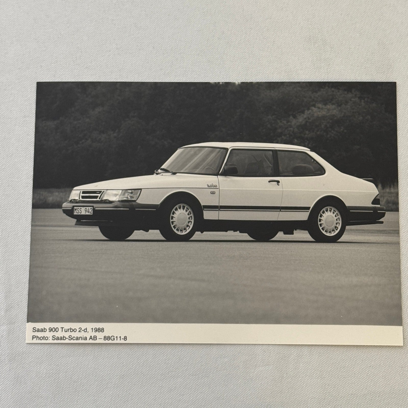 1988 Saab Press Kit Photos Saab 900 Turbo 16 Convertible 900 Turbo UK Market