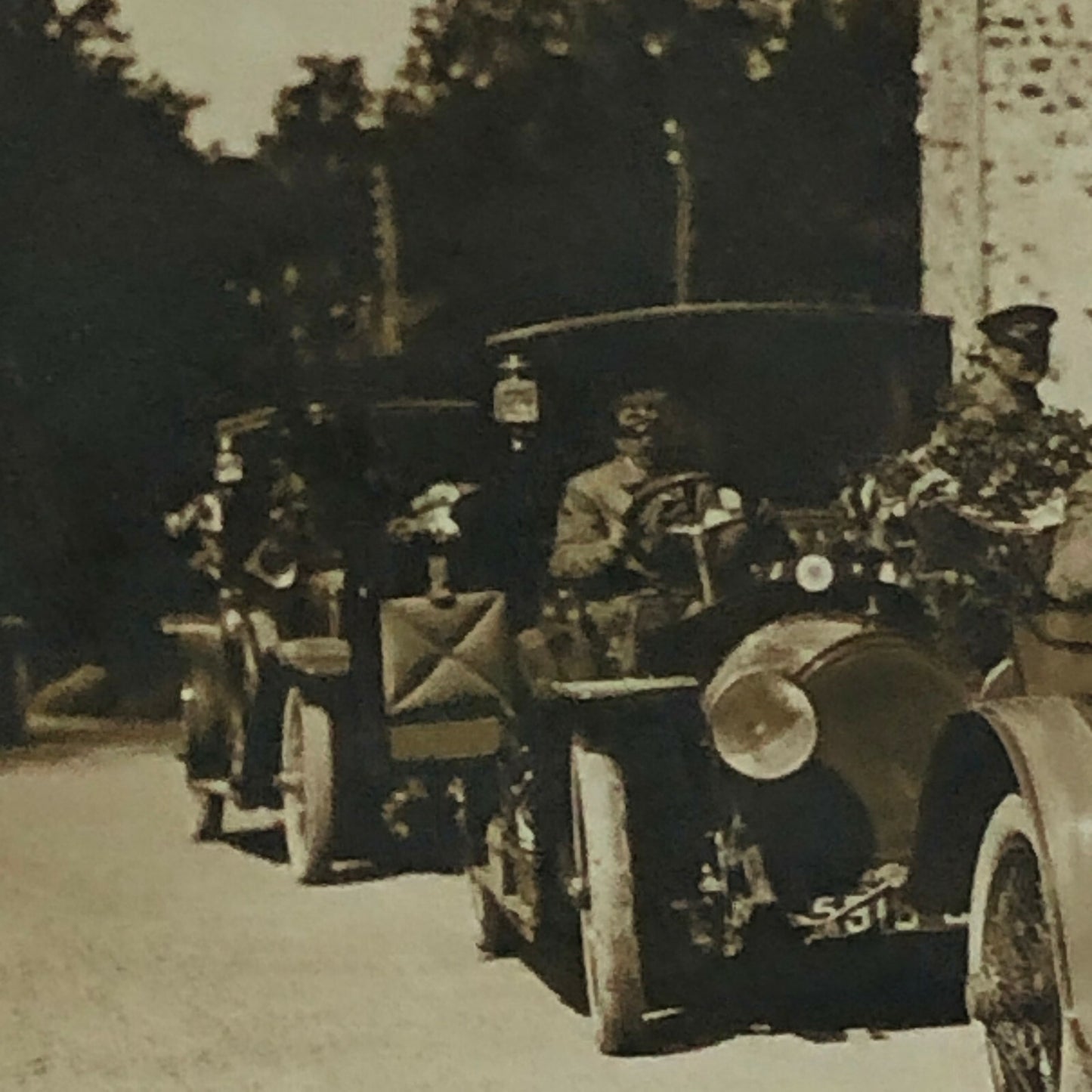 Antique Press Photo Photograph Agence Meurisse Paris Nice Rally Racing Car Cars