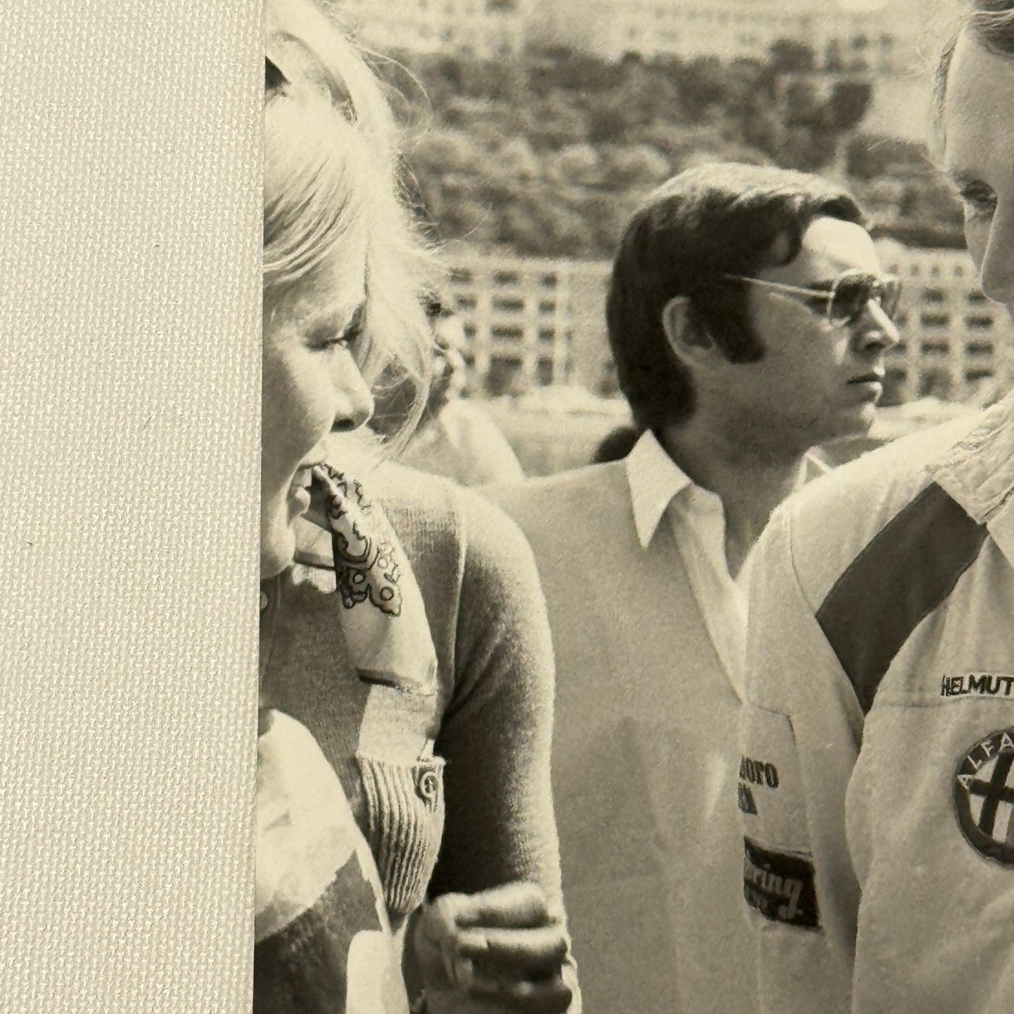 Vintage Racing Photo 1972 Monaco Grand Prix Dr Helmut Marko Photograph
