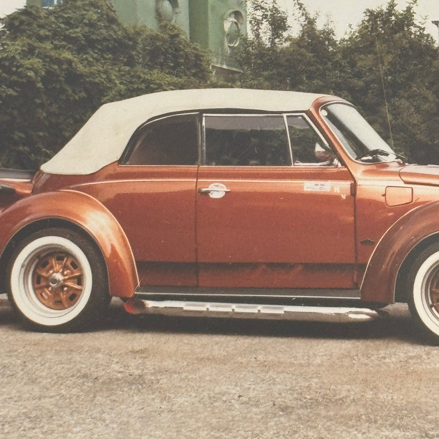 Custom Volkswagen Beetle Photo Photograph Print VW Bug Tuner Car Body Kit
