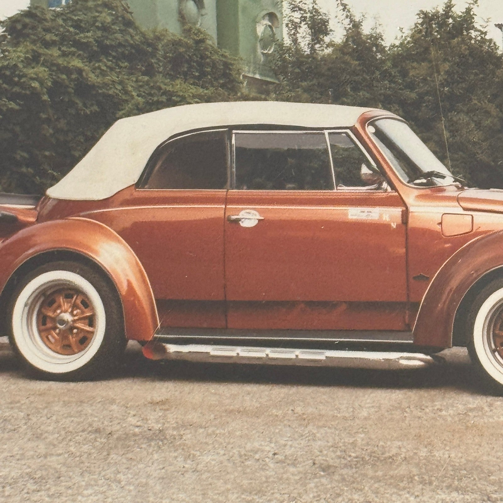 Custom Volkswagen Beetle Photo Photograph Print VW Bug Tuner Car Body Kit