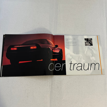 Honda NSX Car Sales Brochure Catalog Advertising GERMAN Text Acura NSX